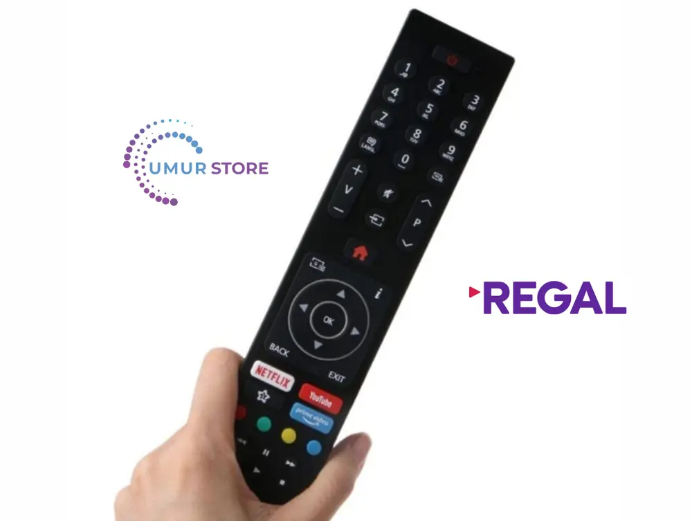 Regal 55R754U Smart Led Televizyon Kumandası