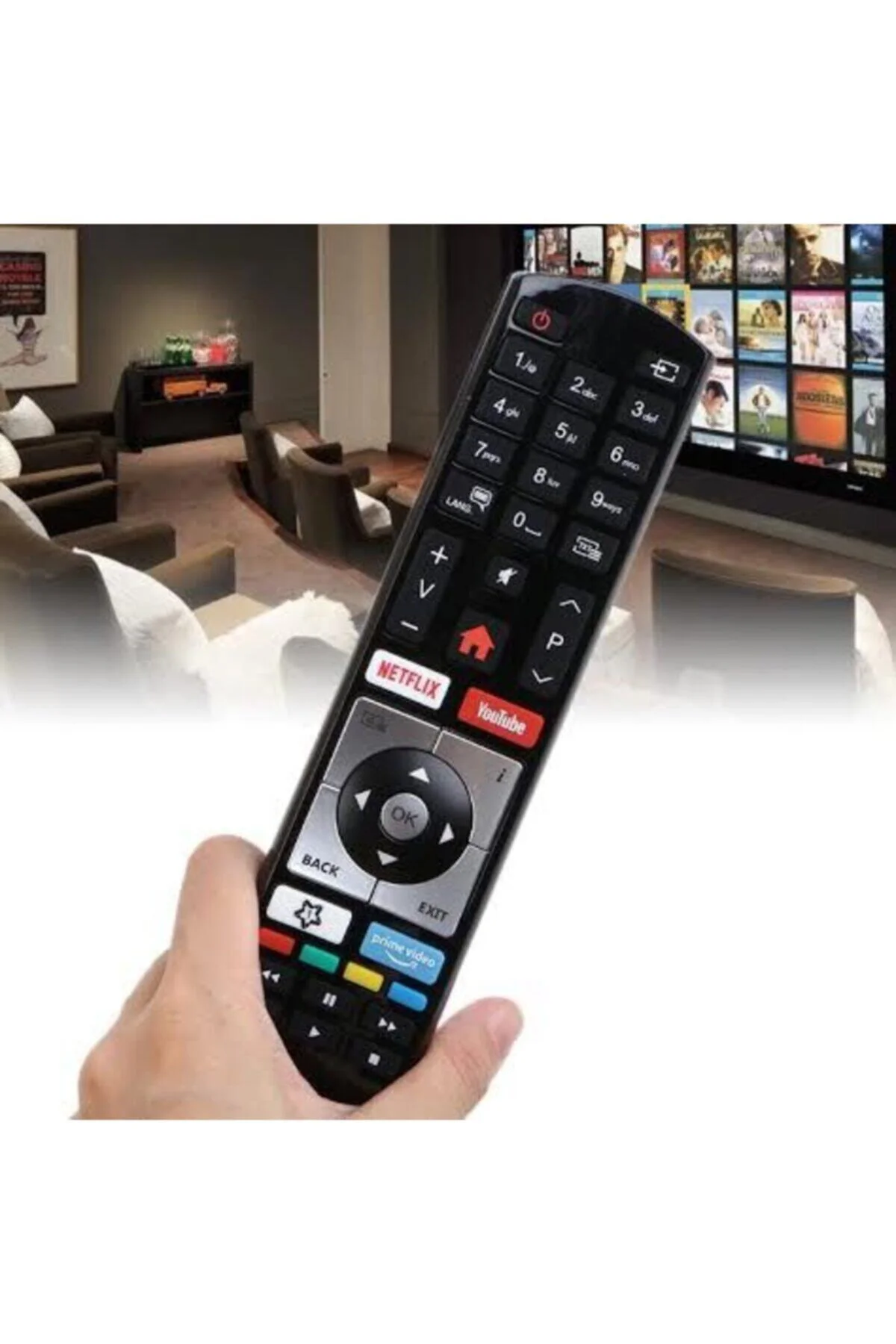 Regal 55r856 4k Smart Uyumlu Led Tv Kumandası