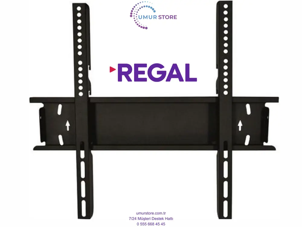Regal 75” inç 189 cm Uyumlu Televizyon Sabit Askı Aparatı Regal 75” inç 189 cm Uyumlu Televizyon Sabit Askı Aparatı