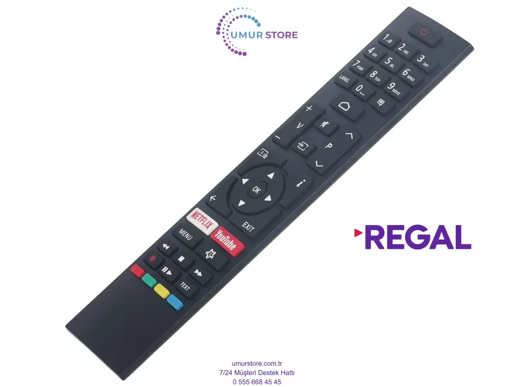 Regal Android Smart Led Televizyon Kumandası – Mikrofonsuz