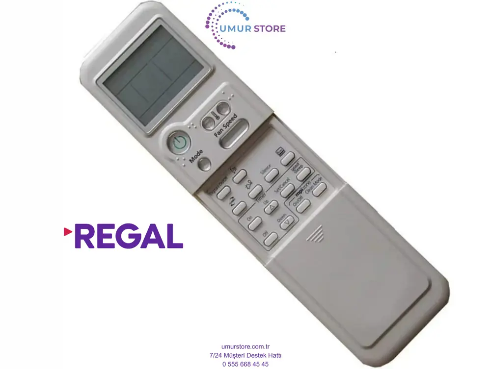Regal Inverter 15000 BTU/H A++ R32 Uyumlu Klima Kumandası