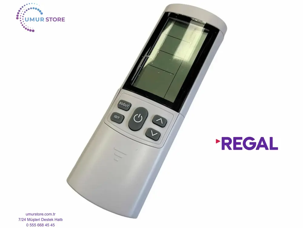 Regal Inverter Klima Kumandası-Beyaz