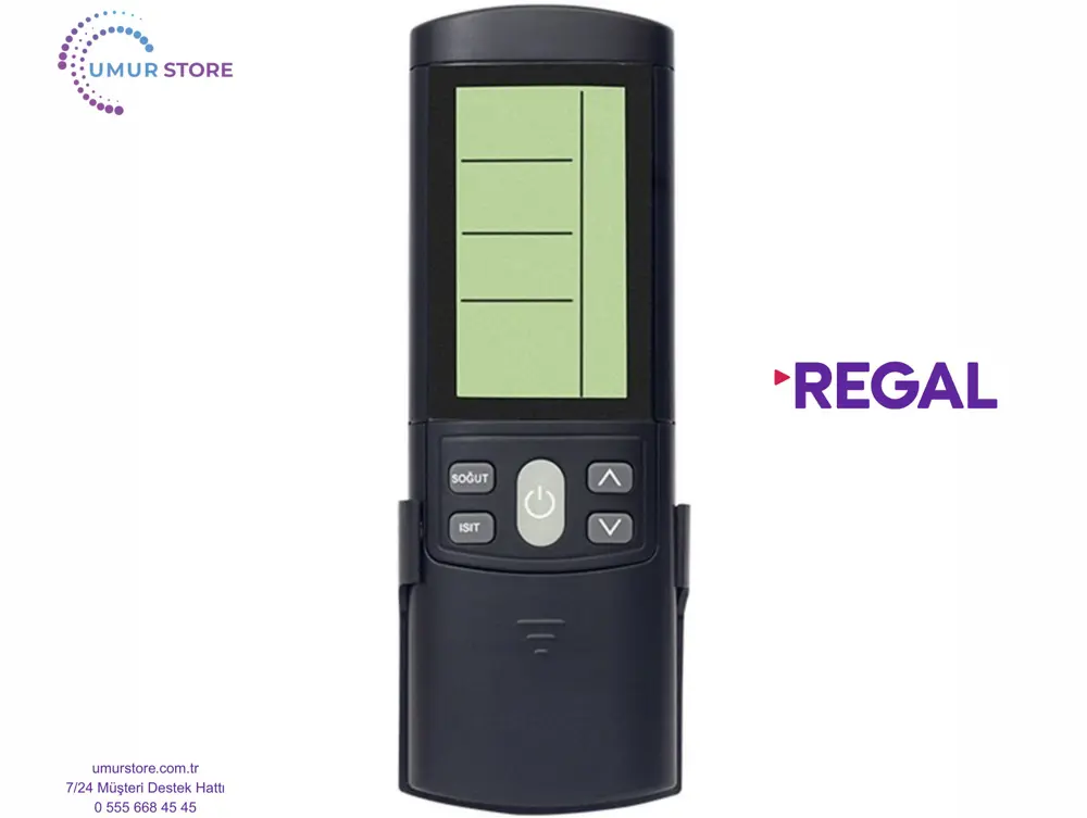Regal Klima Kumandası Siyah – Beyaz Modele de Uygun Regal Klima Kumandası Siyah – Beyaz Modele de Uygun