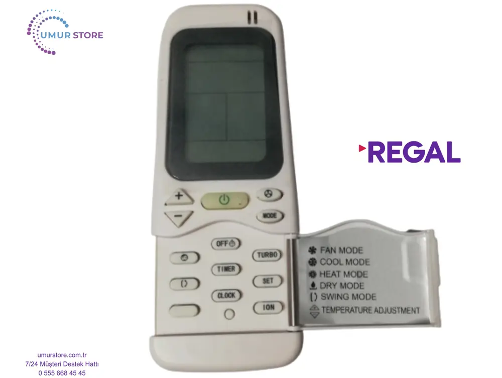 Regal RAC 18 Split Klima Kumandası- Eşdeğer Regal RAC 18 Split Klima Kumandası- Eşdeğer