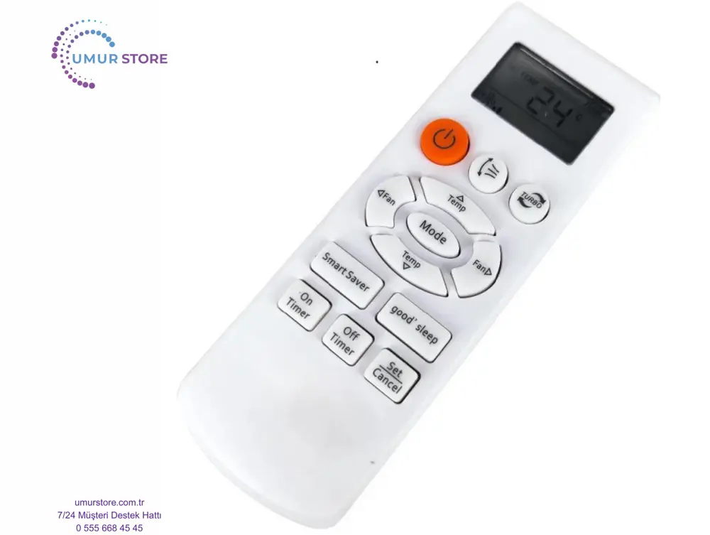 Regal RAC 5012 A++ Uyumlu Klima Kumandası