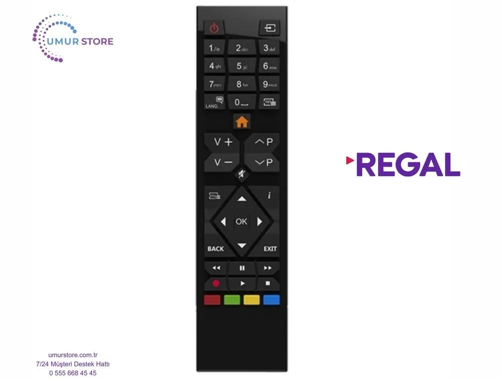 Regal RC39105 Led Televizyon Kumandası Regal RC39105 Led Televizyon Kumandası