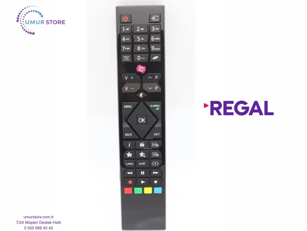 Regal-Seg Lcd Televizyon Kumandası Regal-Seg Lcd Televizyon Kumandası