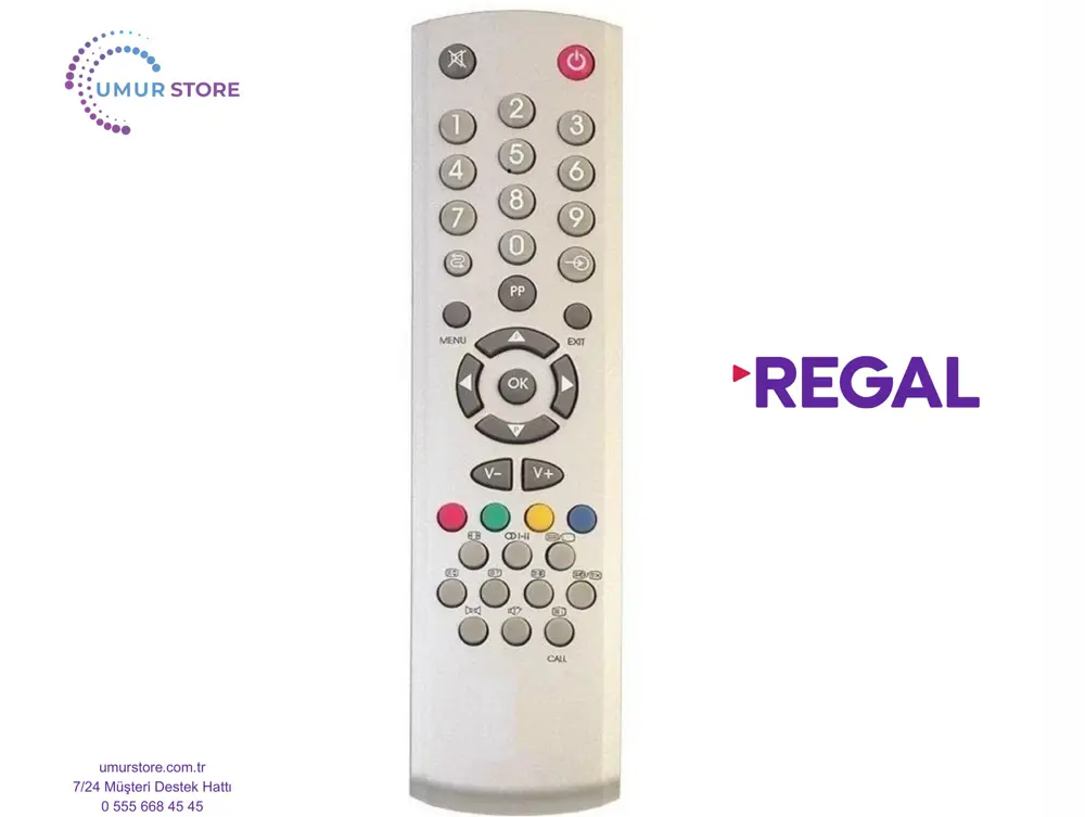 Regal-Vestel- Toshiba-Seg 2243 Call Ok Televizyon Kumandası