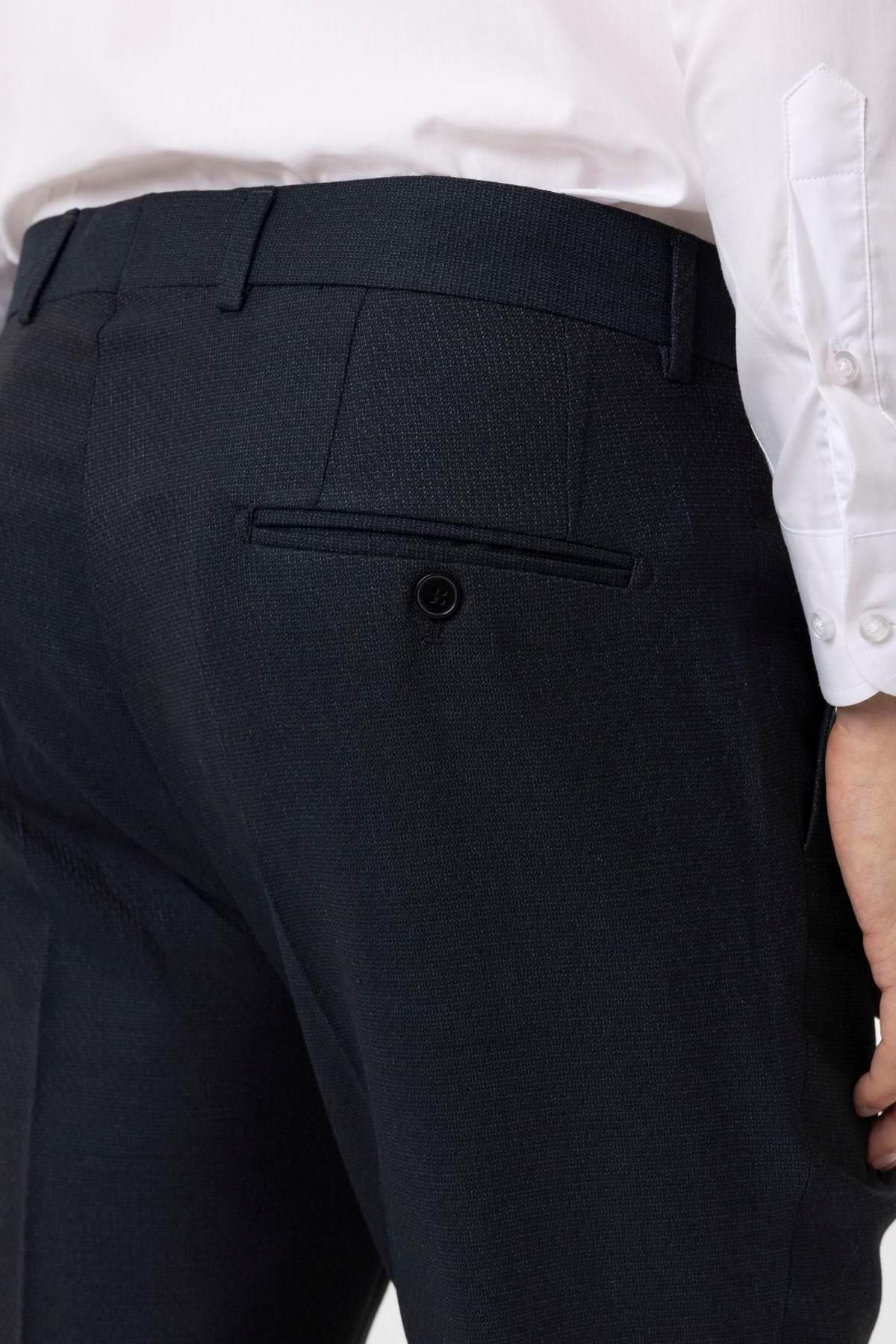 Süvari Regular Kalıp Desenli Pantolon