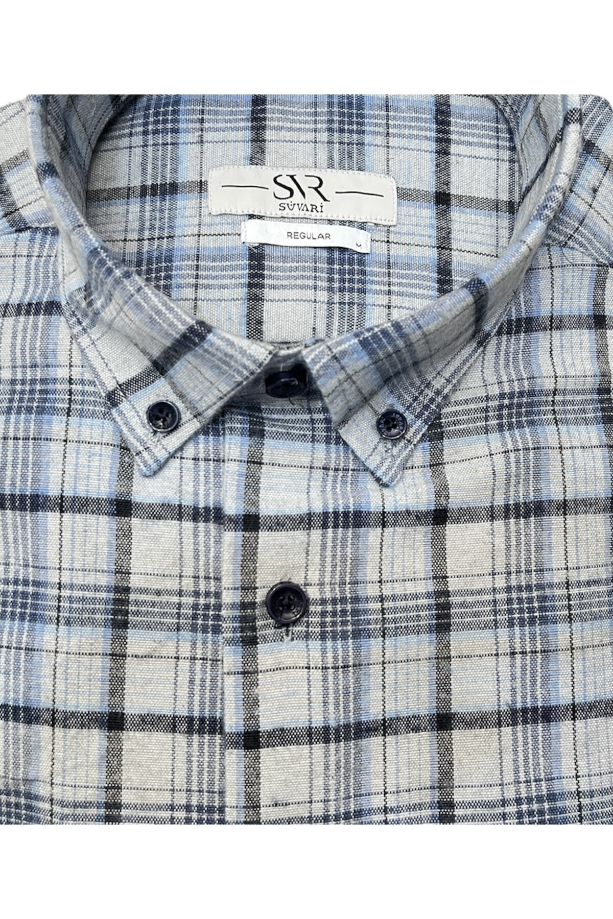 Süvari Regular Kalıp Kışlık Kareli Cepli Gömlek