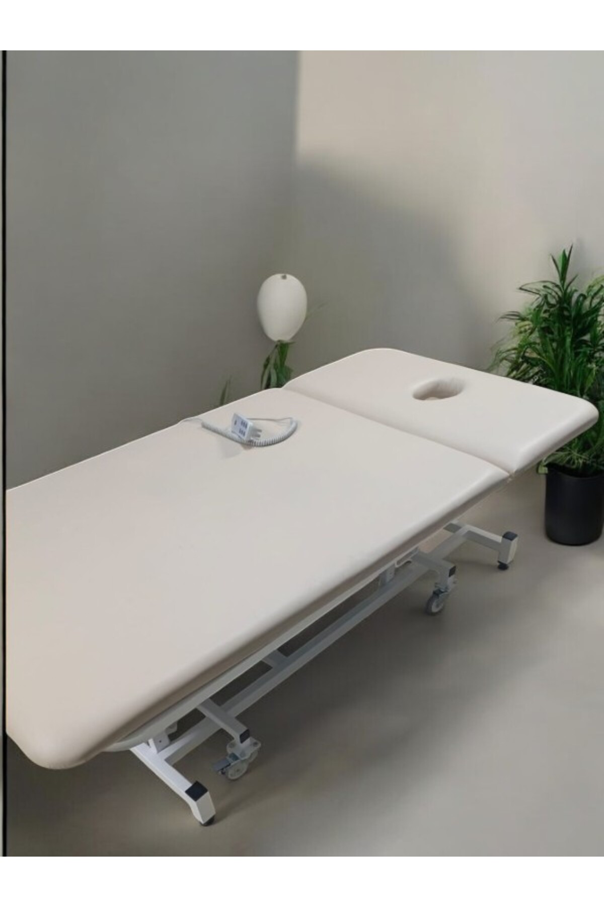 Rehabilitasyon Yatağı Tek Motorlu Başlıklı 100x190 Cm bobath yata