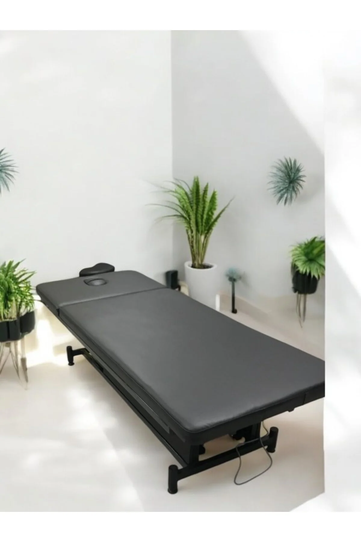 Rehabilitasyon Yatağı İki Motorlu Başlıklı 100x190 Cm