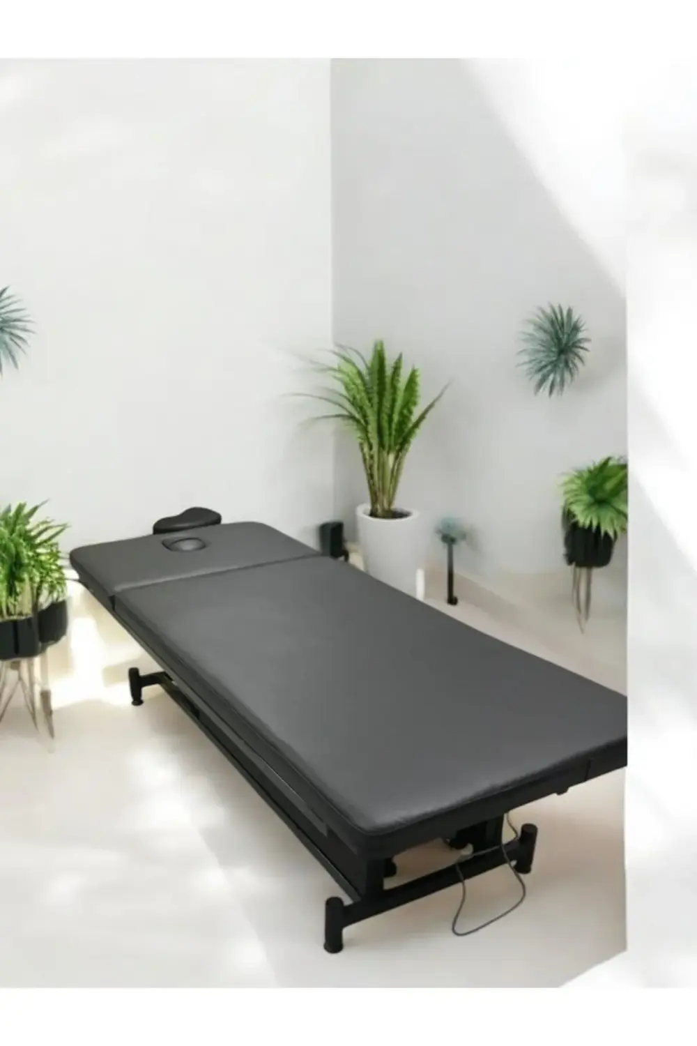 Rehabilitasyon Yatağı İki Motorlu Başlıklı 100x190 Cm