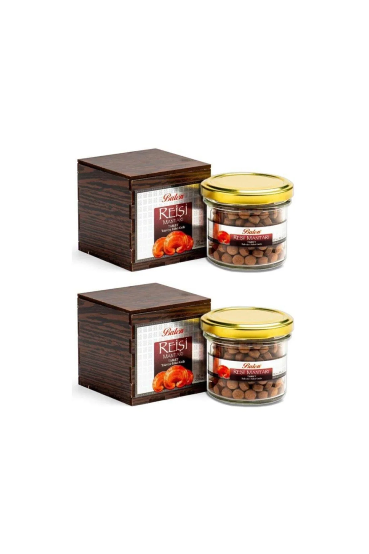 Reishi Mantarı Tablet 300mg 200 2 Adet
