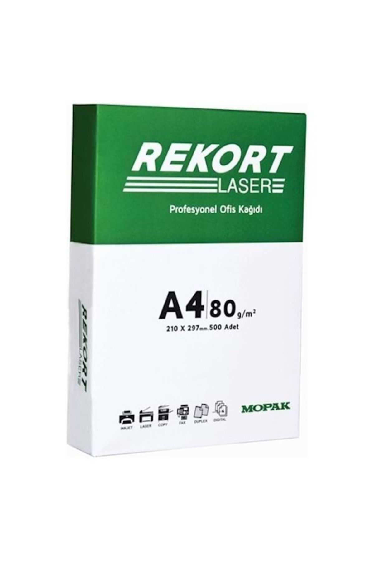 Mopak Rekort A4 Fotokopi Kağidi 80 Gr. 500'Lü Paket