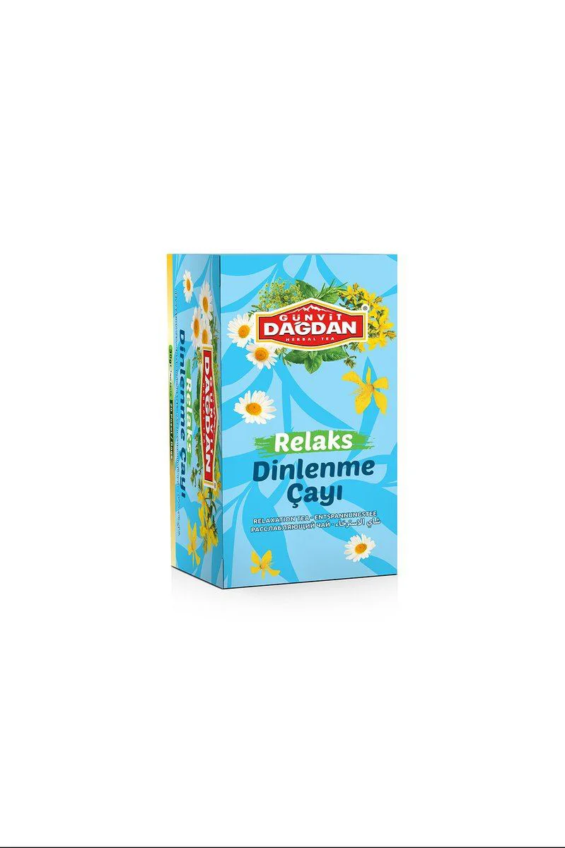 Relaks Dinlenme Çayı Bardak Poşet 20'li – Melisa, Papatya ve Lavanta ile Doğal Rahatlama Fiyatı, Yorumları ve Özellikleri