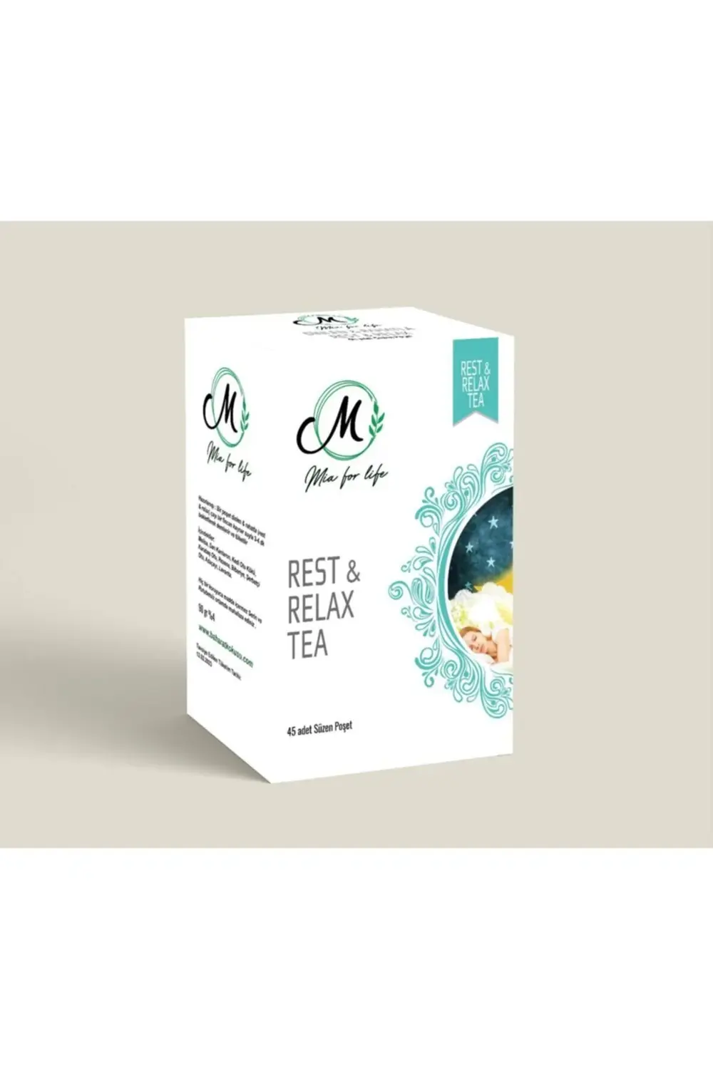 Mia For Life Relax Tea & Rest 45 Süzen Poşet
