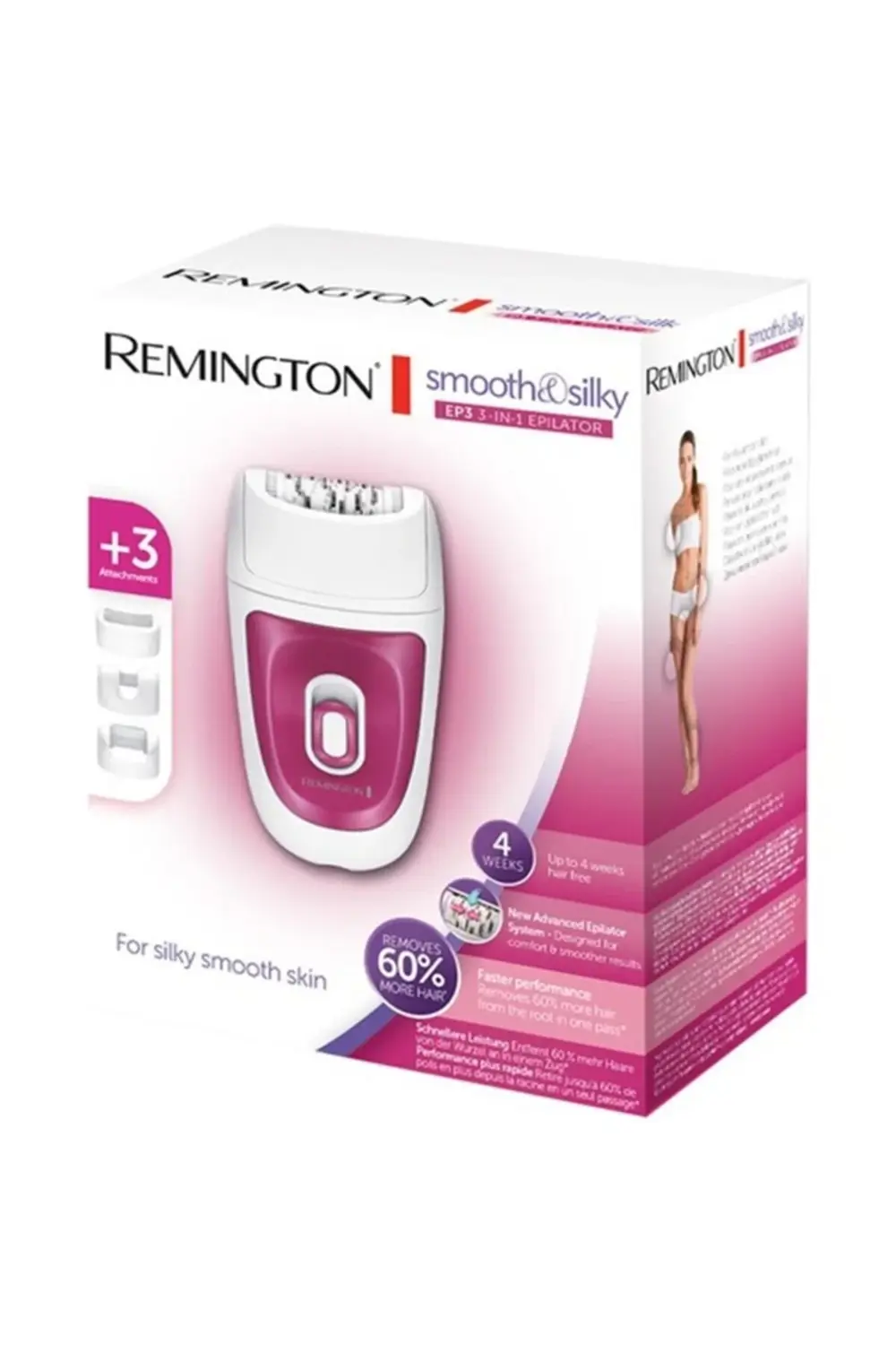 Remıngton Ep7300 Smooth Sılky Ep3 3-in-1 Epilatör Epilatör