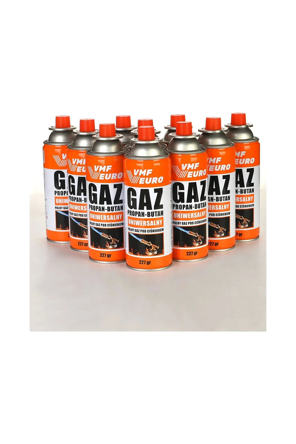 Remtaş Vmf Eurogaz Kamp Ocak Gazı Valfli Kartuş 227gr - 10 Adet