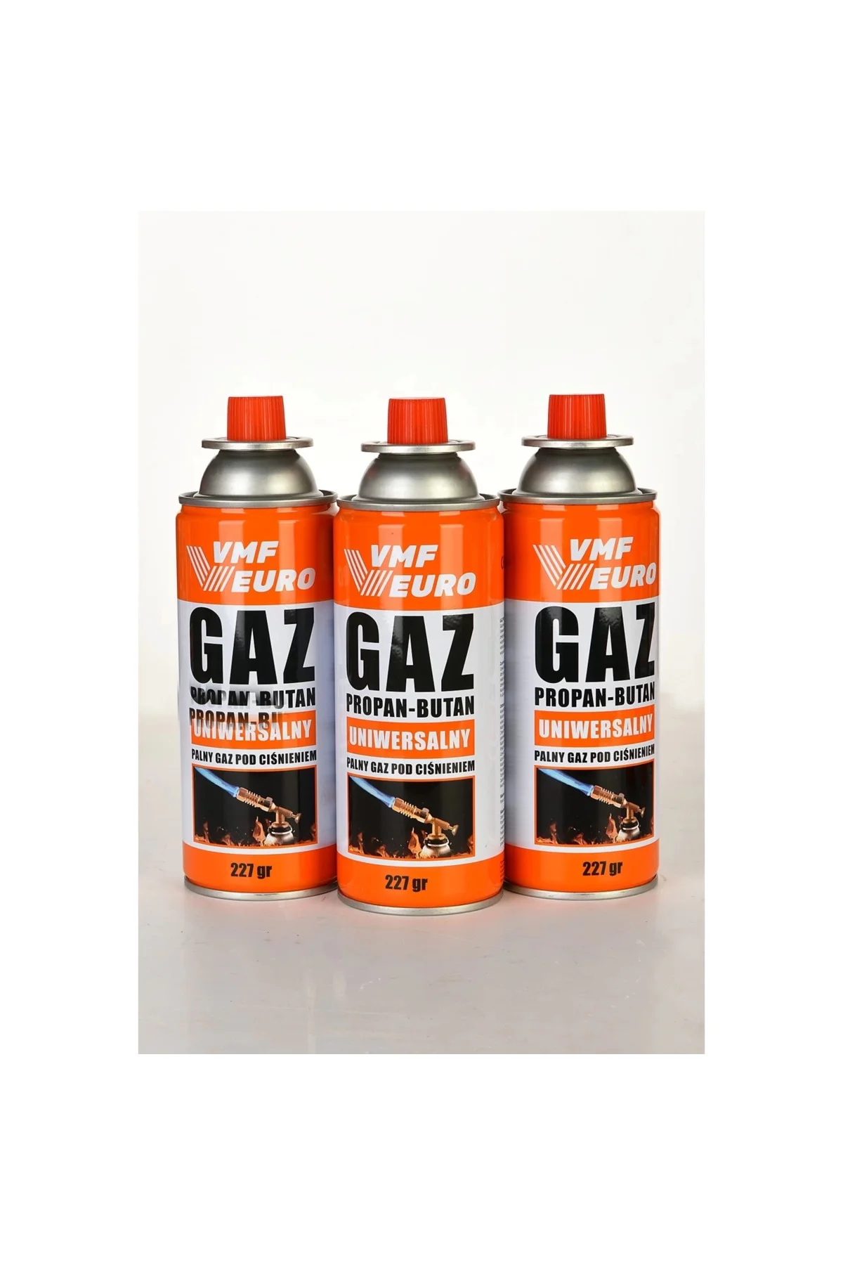 Remtas Vmf Eurogaz Kamp Ocak Gazı Valfli Kartuş 227gr - 3 Adet