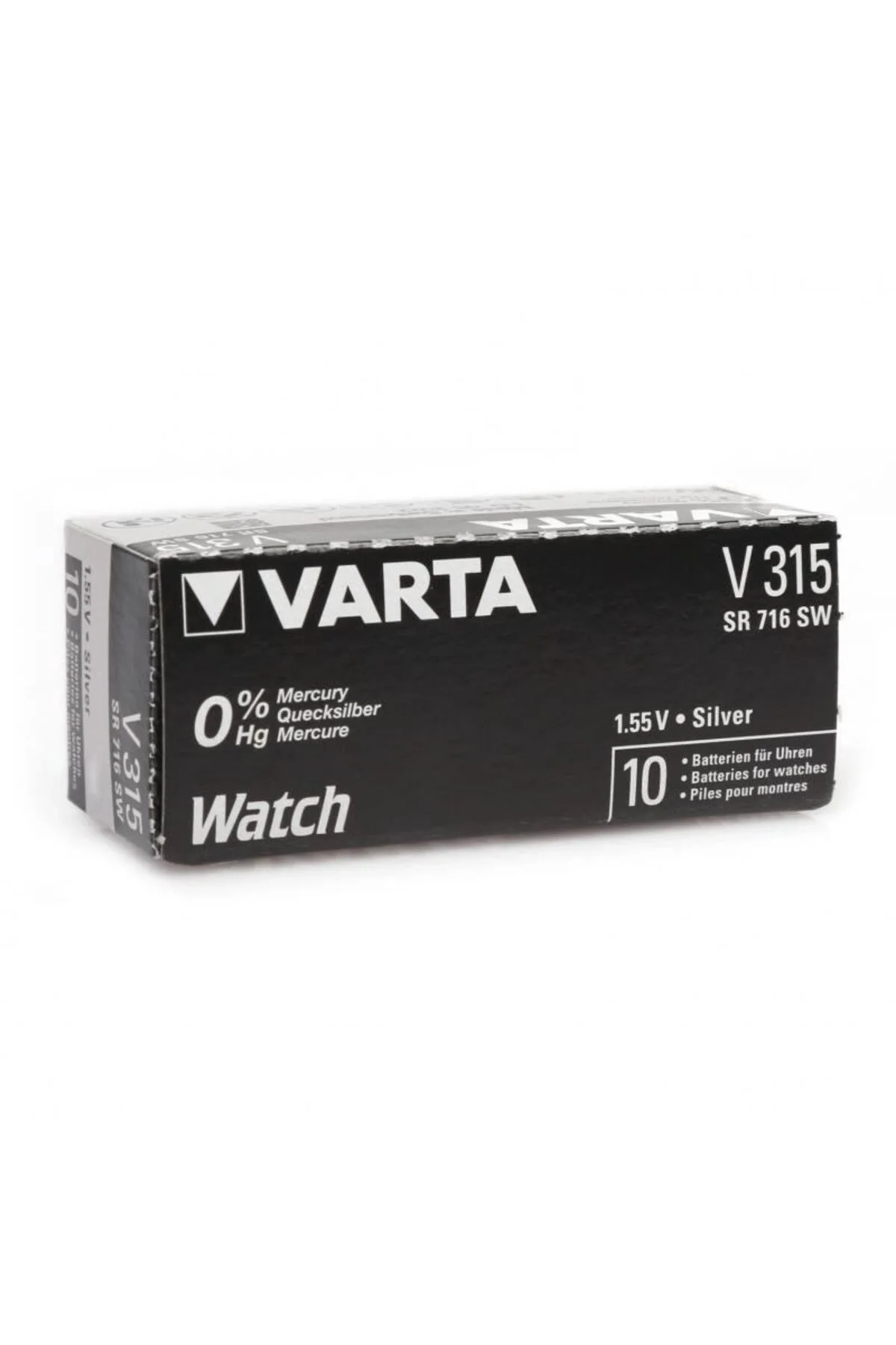 Renata 315 Sr716sw 1.55v Alkalin Saat Pili 10 Adet