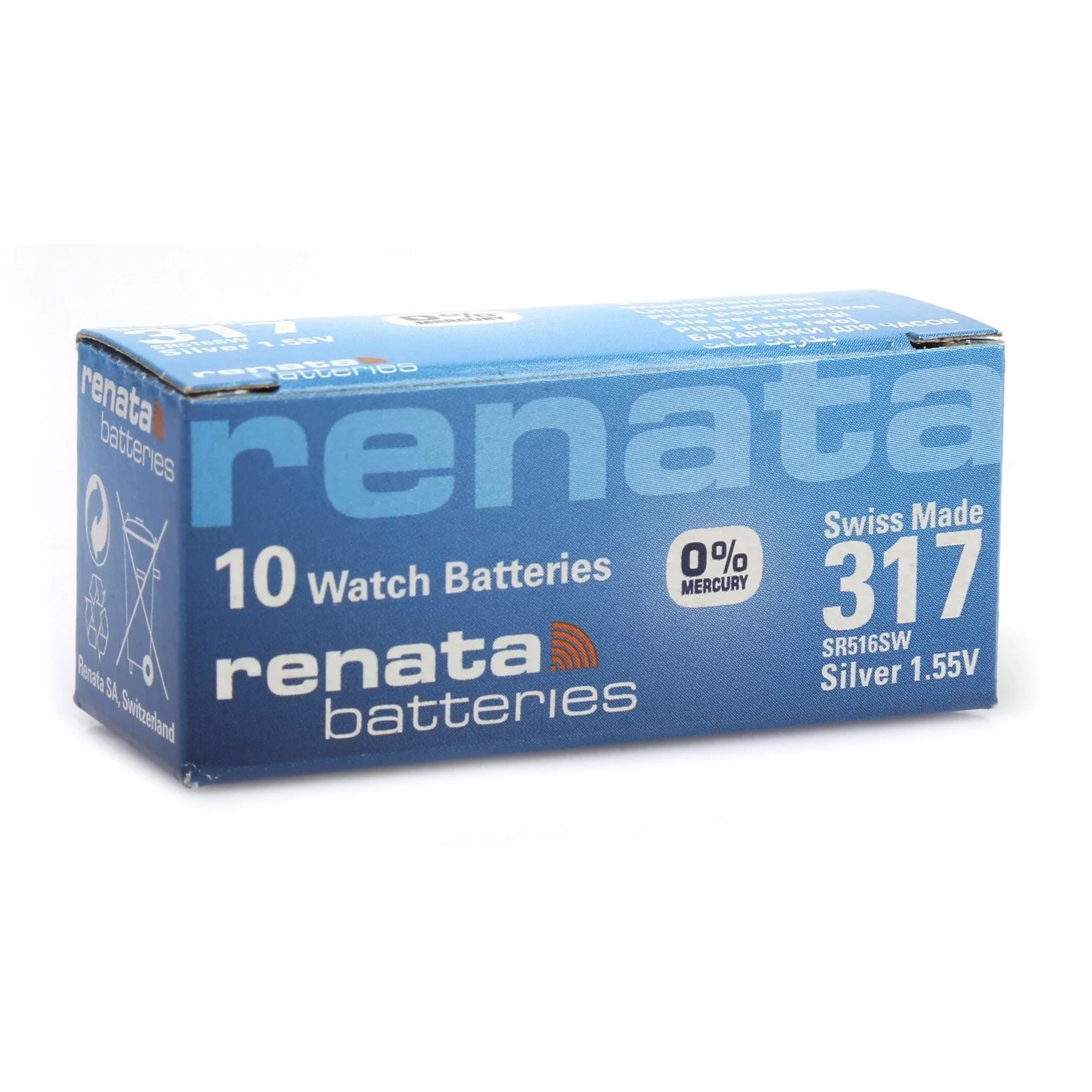 Renata 317 Sr516sw 1.55v Alkalin Saat Pili 10 Adet Fiyatı, Yorumları ve Özellikleri