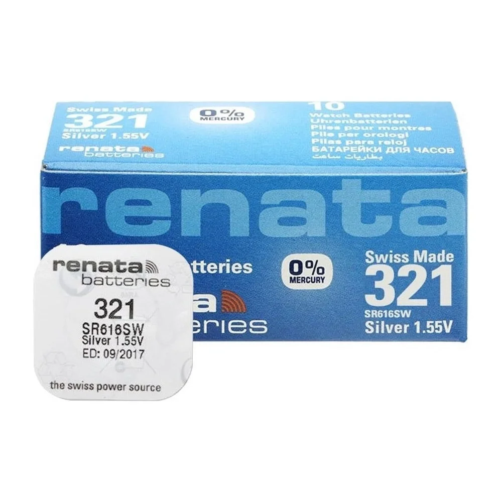Renata 321 Sr616sw 1.55v Alkalin Saat Pili 10 Adet Fiyatı, Yorumları ve Özellikleri