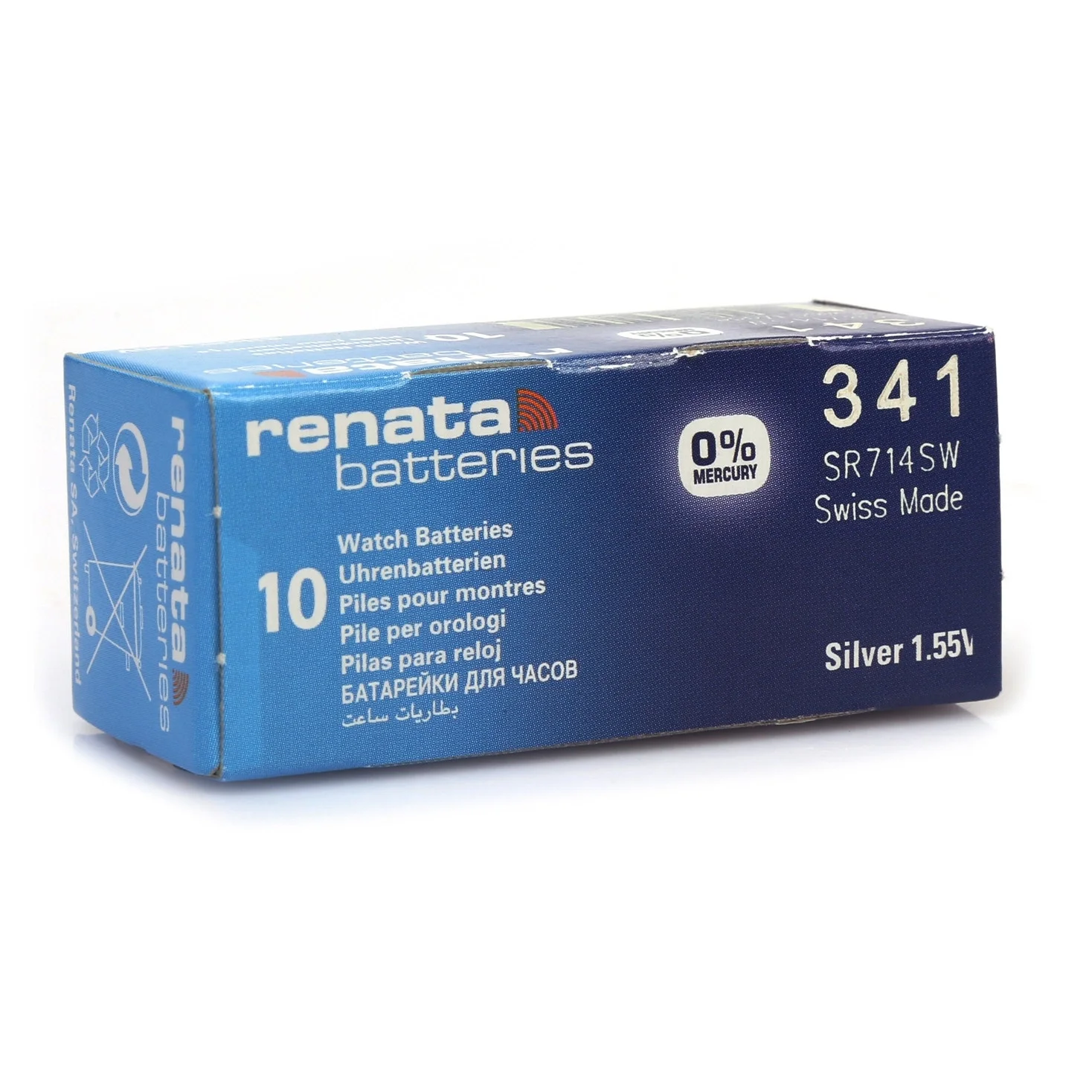 Renata 341 Sr714sw 1.55v Alkalin Saat Pili 10 Adet Fiyatı, Yorumları ve Özellikleri