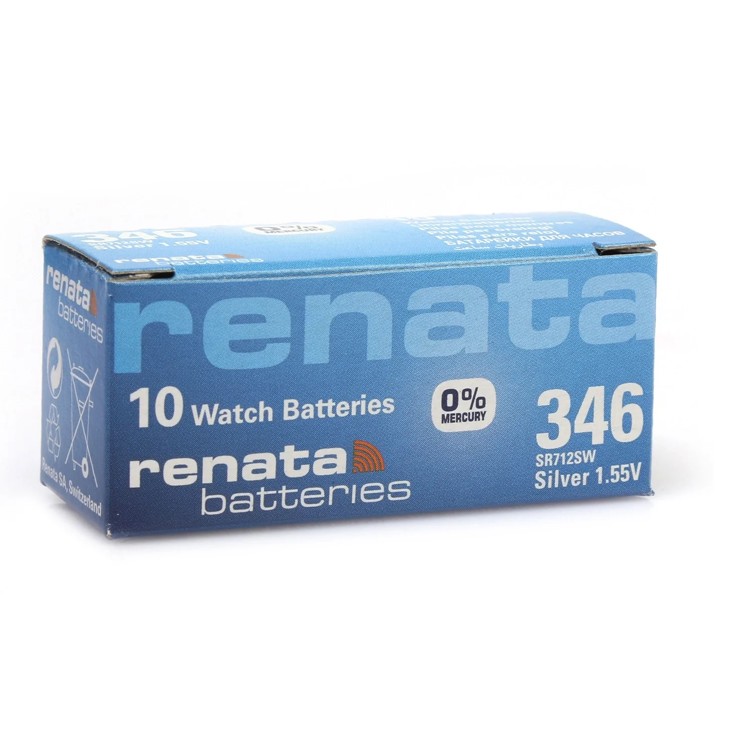 Renata 346 Sr712sw 1.55v Alkalin Saat Pili 10 Adet Fiyatı, Yorumları ve Özellikleri