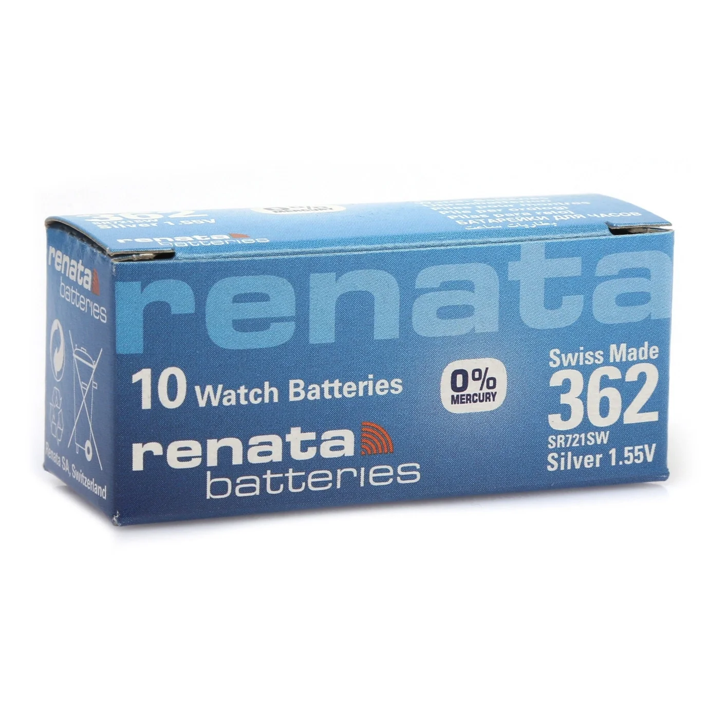 Renata 362 Sr721sw 1.55v Alkalin Saat Pili 10 Adet Fiyatı, Yorumları ve Özellikleri