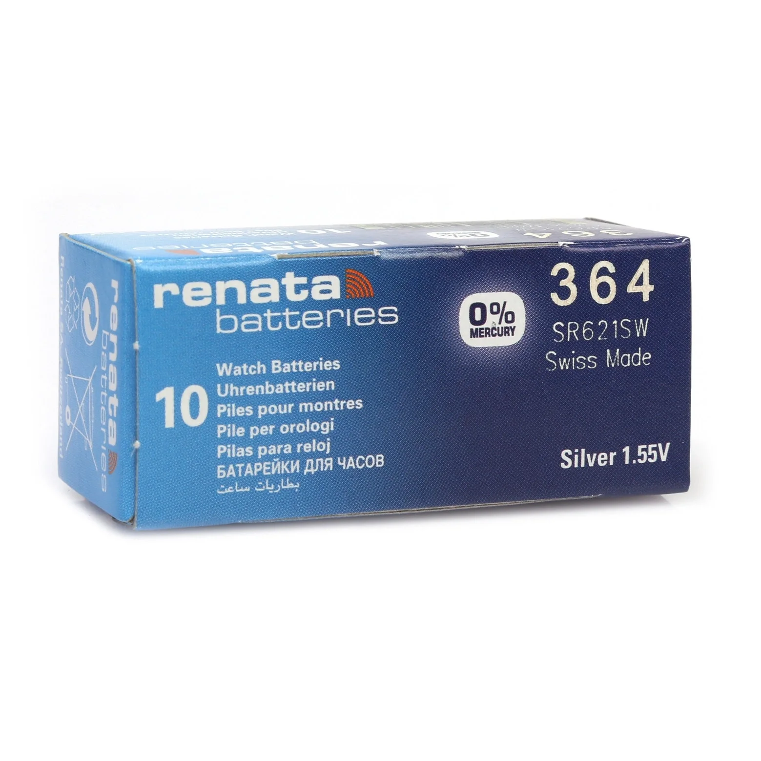Renata 364 Sr621sw 1.55v Alkalin Saat Pili 10 Adet Fiyatı, Yorumları ve Özellikleri