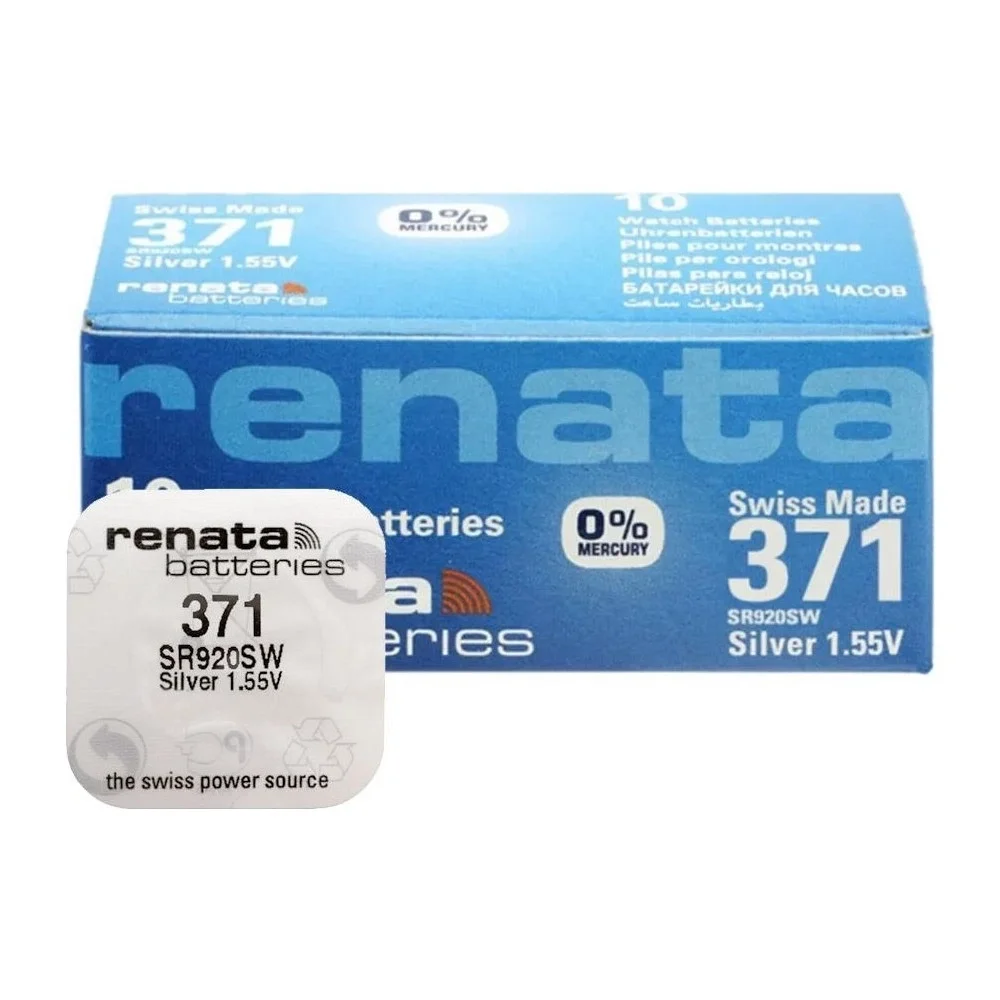 Renata 371 Sr920sw 1.55v Alkalin Saat Pili 10 Adet Fiyatı, Yorumları ve Özellikleri