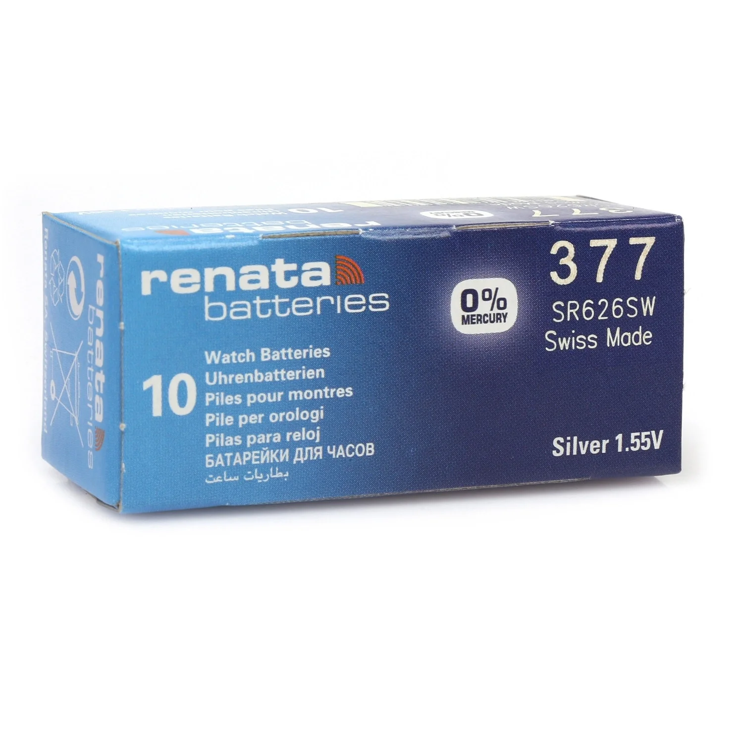 Renata 377 Sr626sw 1.55v Alkalin Saat Pili 10 Adet Fiyatı, Yorumları ve Özellikleri