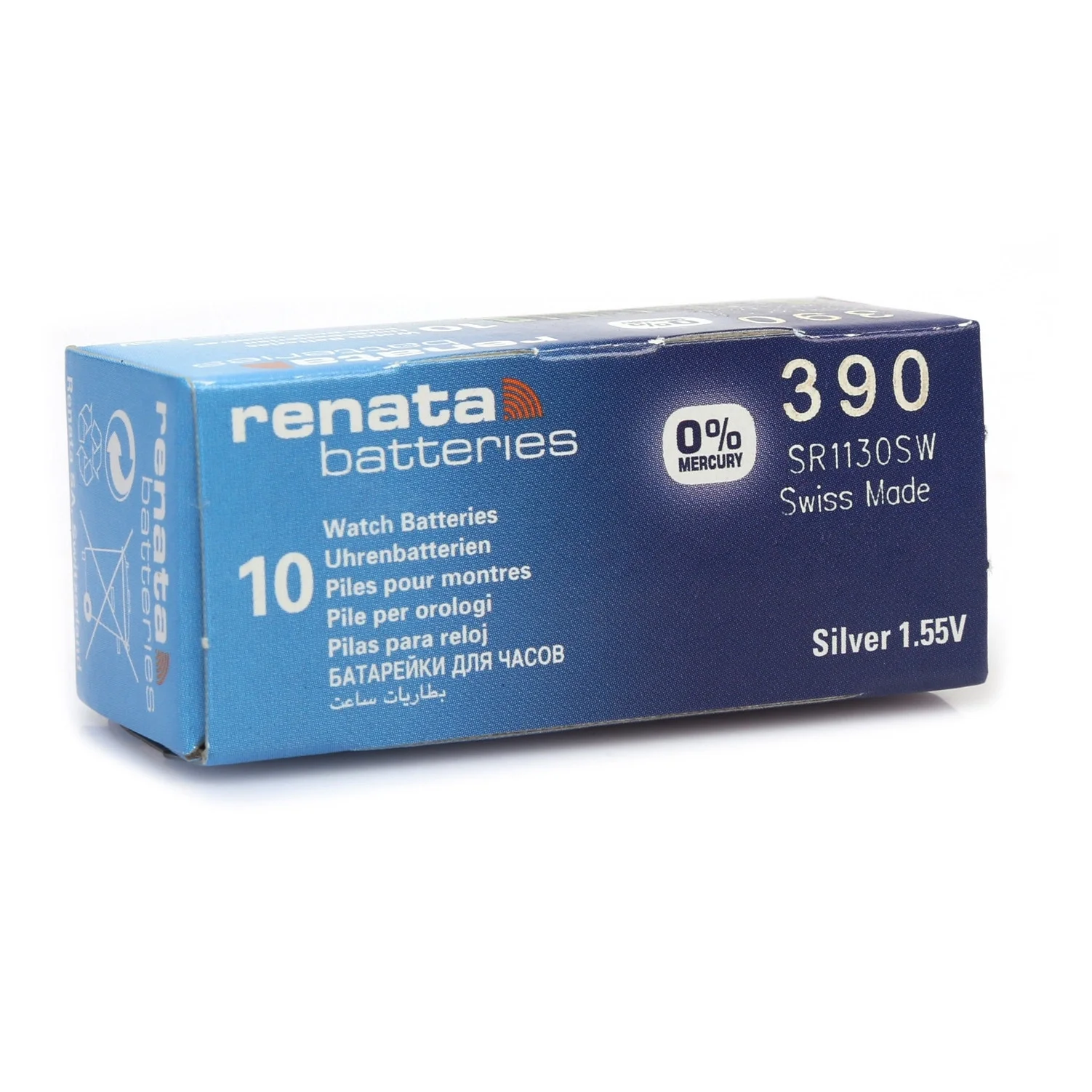 Renata 390 Sr1130sw 1.55v Alkalin Saat Pili 10 Adet Fiyatı, Yorumları ve Özellikleri