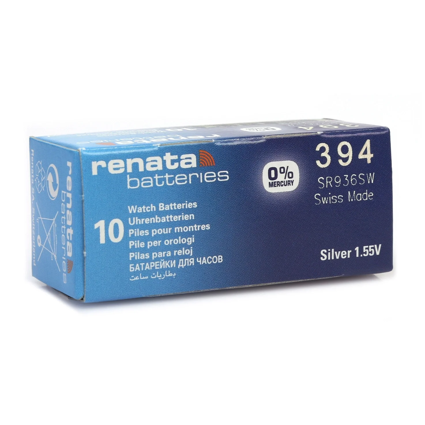Renata 394 Sr936sw 1.55v Alkalin Saat Pili 10 Adet Fiyatı, Yorumları ve Özellikleri