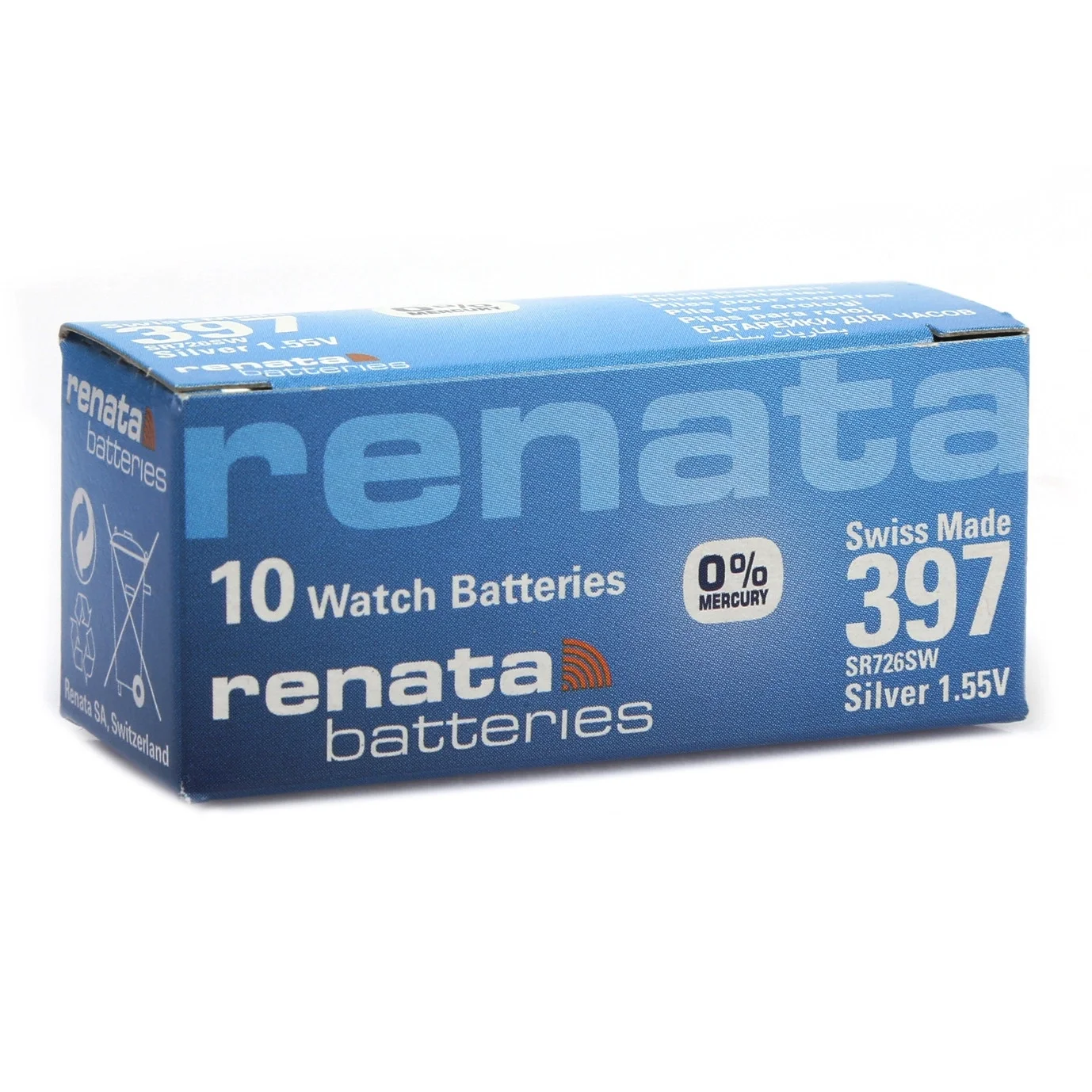 Renata 397 Sr726sw 1.55v Alkalin Saat Pili 10 Adet Fiyatı, Yorumları ve Özellikleri