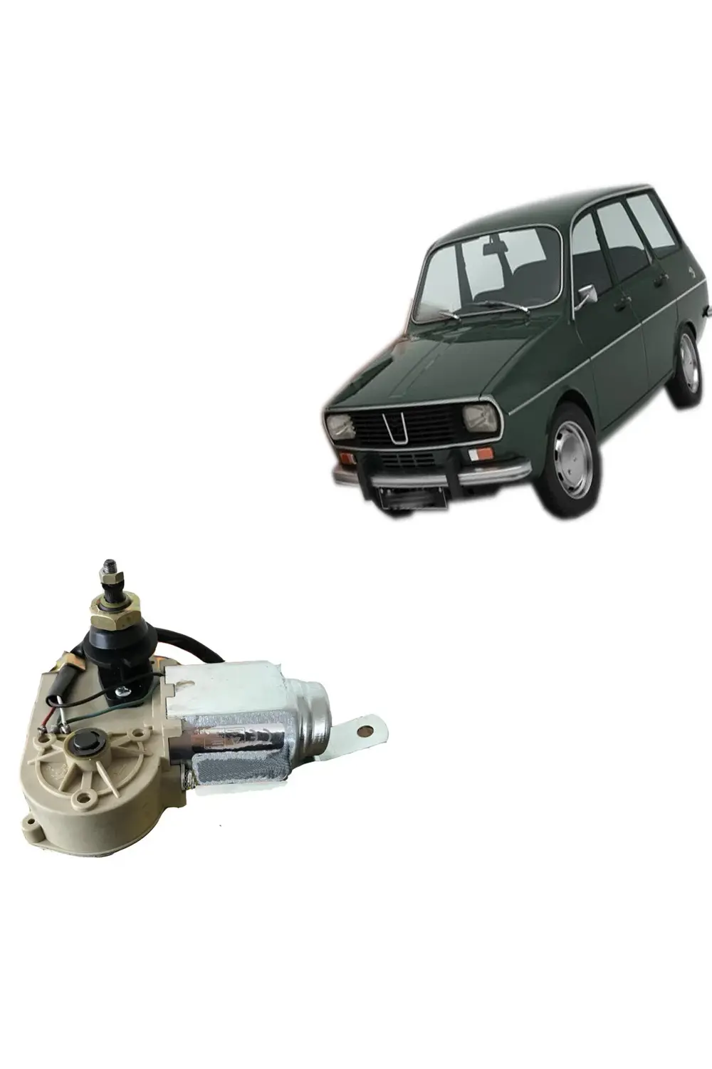 Renault 12 Arka Silecek / Silgi Motoru