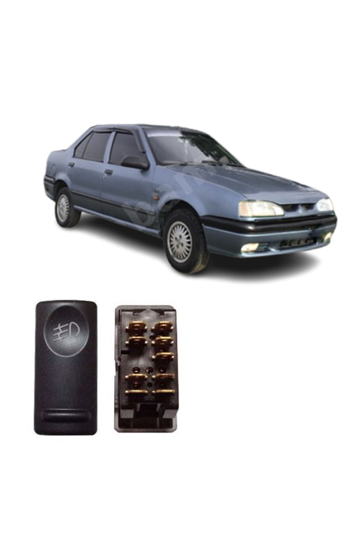 Crn Renault 19 Sis Farı Anahtarı