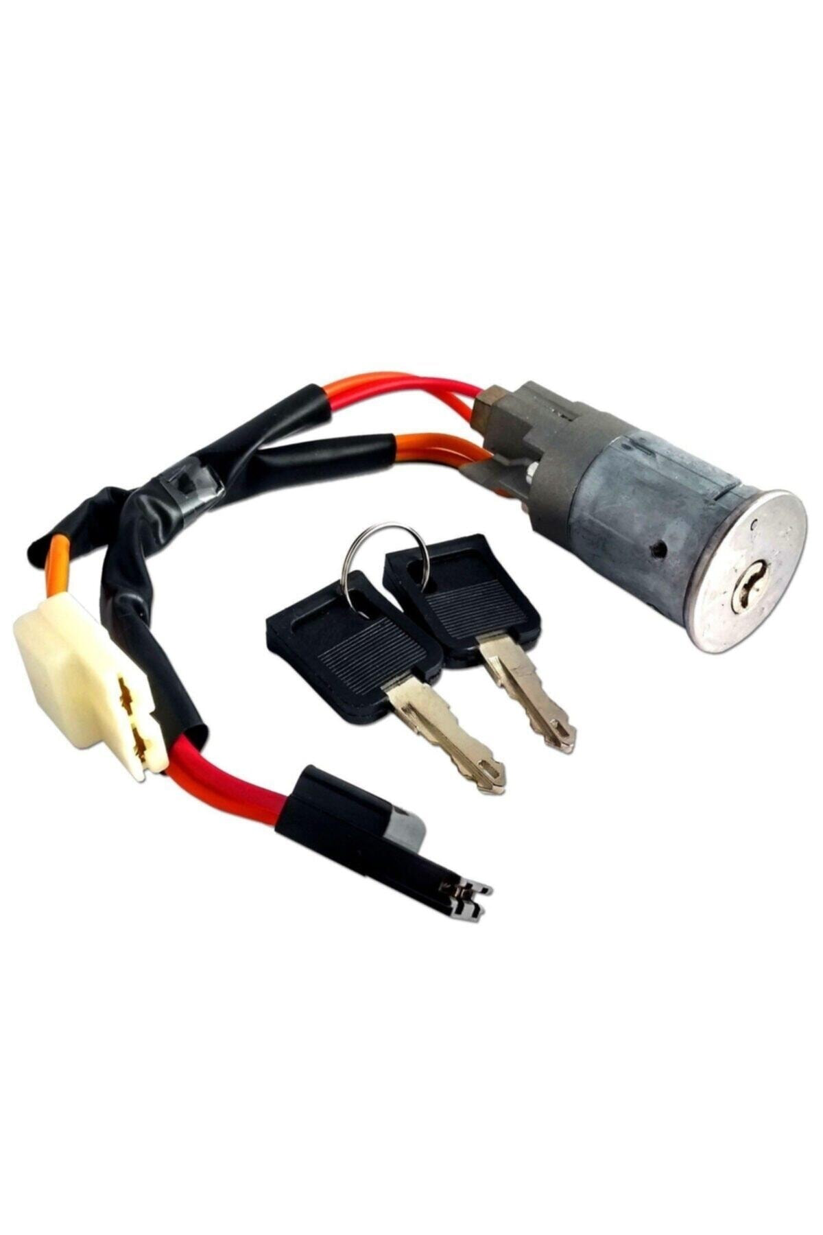 Aem Renault 9/11 Uyumlu Komple Kontak Anahtarı Çift Soketli 770081397