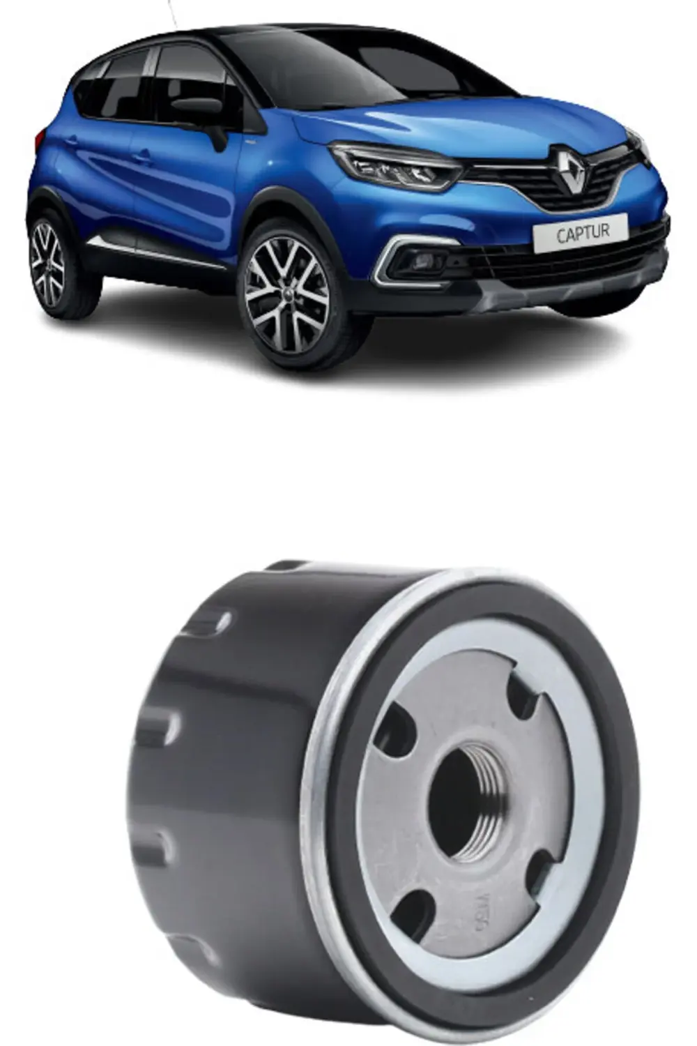 Renault Captur 4plus Filtre Bakım Seti 1.5 Dci+ ADOİLL 5W30 DPF L