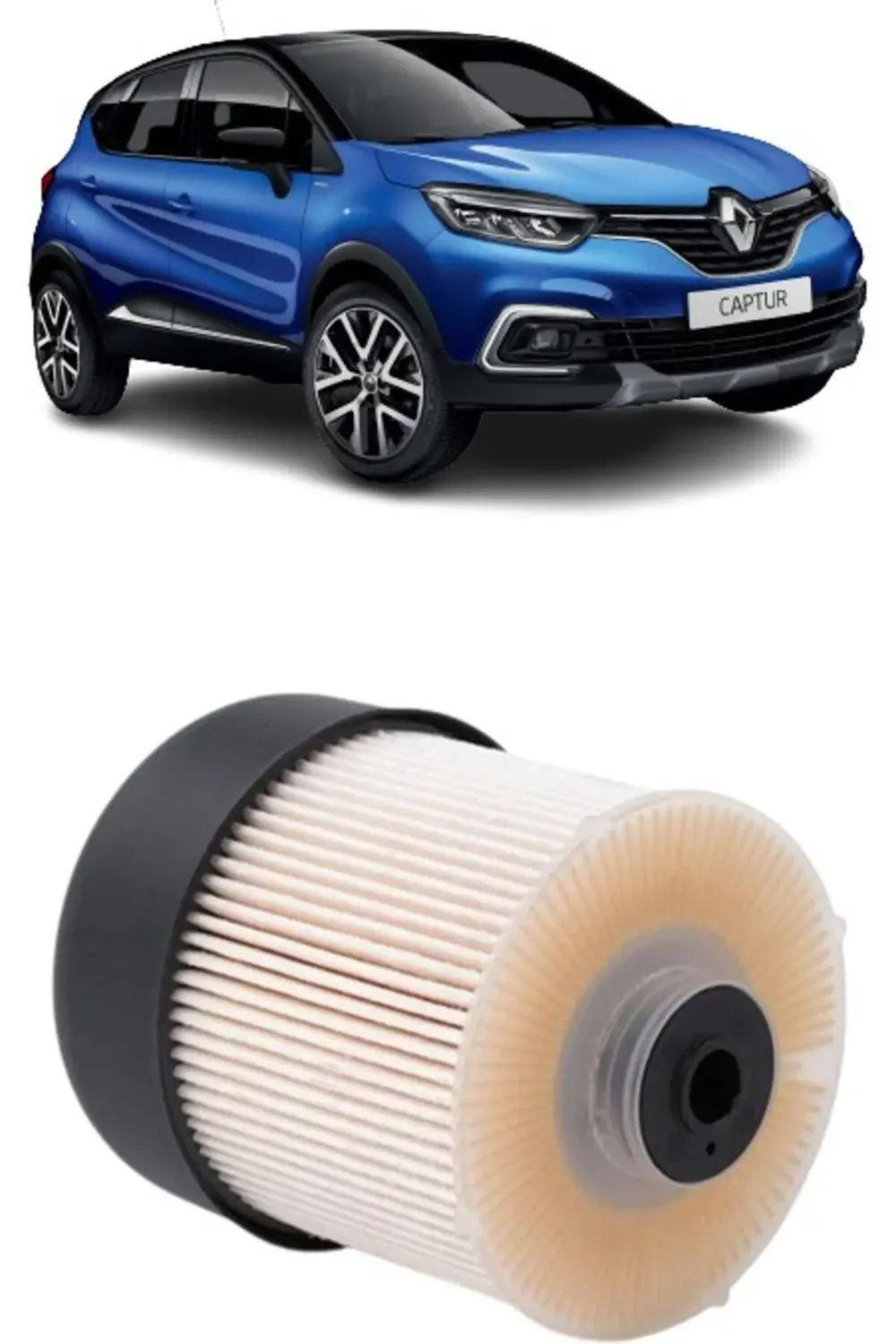 Renault Captur 4plus Filtre Bakım Seti 1.5 Dci+ ADOİLL 5W30 DPF L