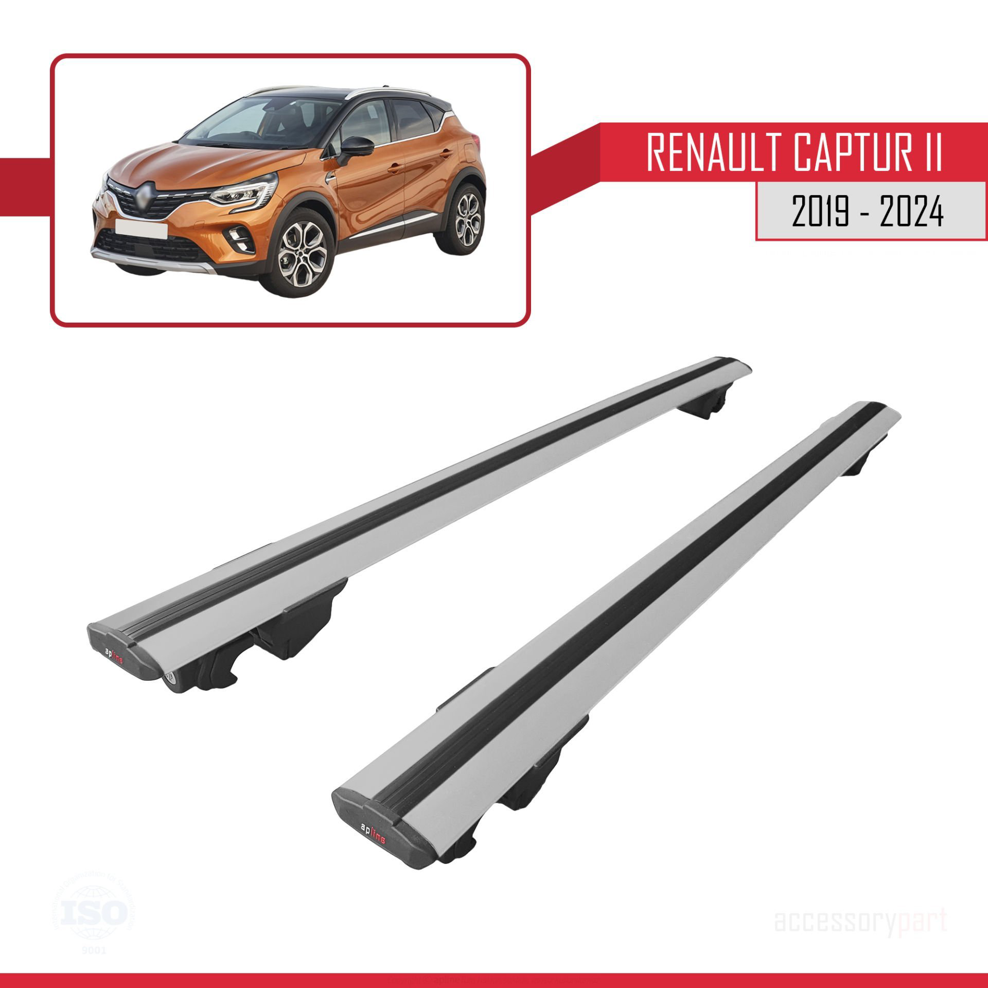 Renault Captur II 2019 ve Sonrası ile Uyumlu HOOK Model Anahtar K
