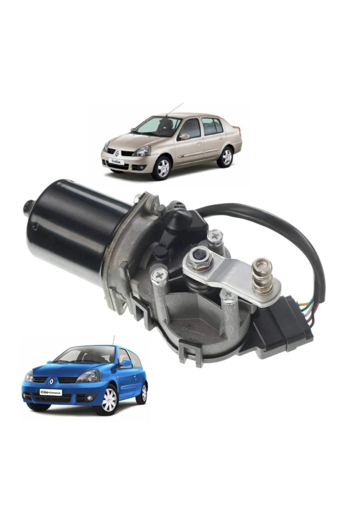 Renault Clio 2 Ön Cam Silecek Motoru 1998--2005 Uyumlu