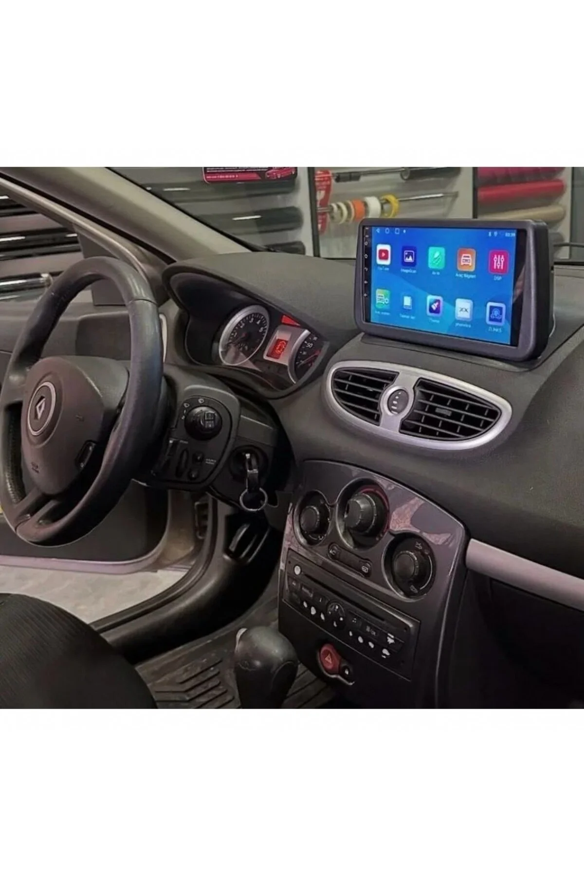 RENAULT CLİO 3 07-12 9 INÇ KABLOSUZ CARPLAY MULTİMEDYA 4GB RAM 64GB HAFIZA SON SÜRÜM RENAULT CLİO 3 07-12 9 INÇ KABLOSUZ CARPLAY MULTİMEDYA 4GB RAM 64GB HAFIZA SON SÜRÜM