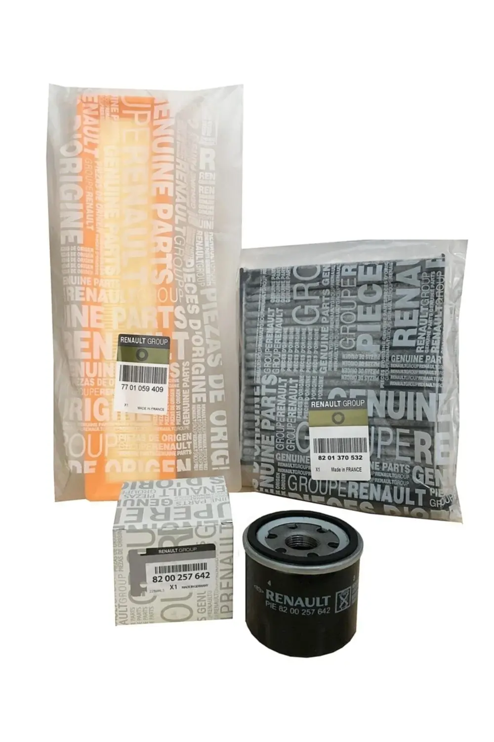 Renault Clio 3 1.2 16V Filtre Bakım Seti (2005-2012) Arası