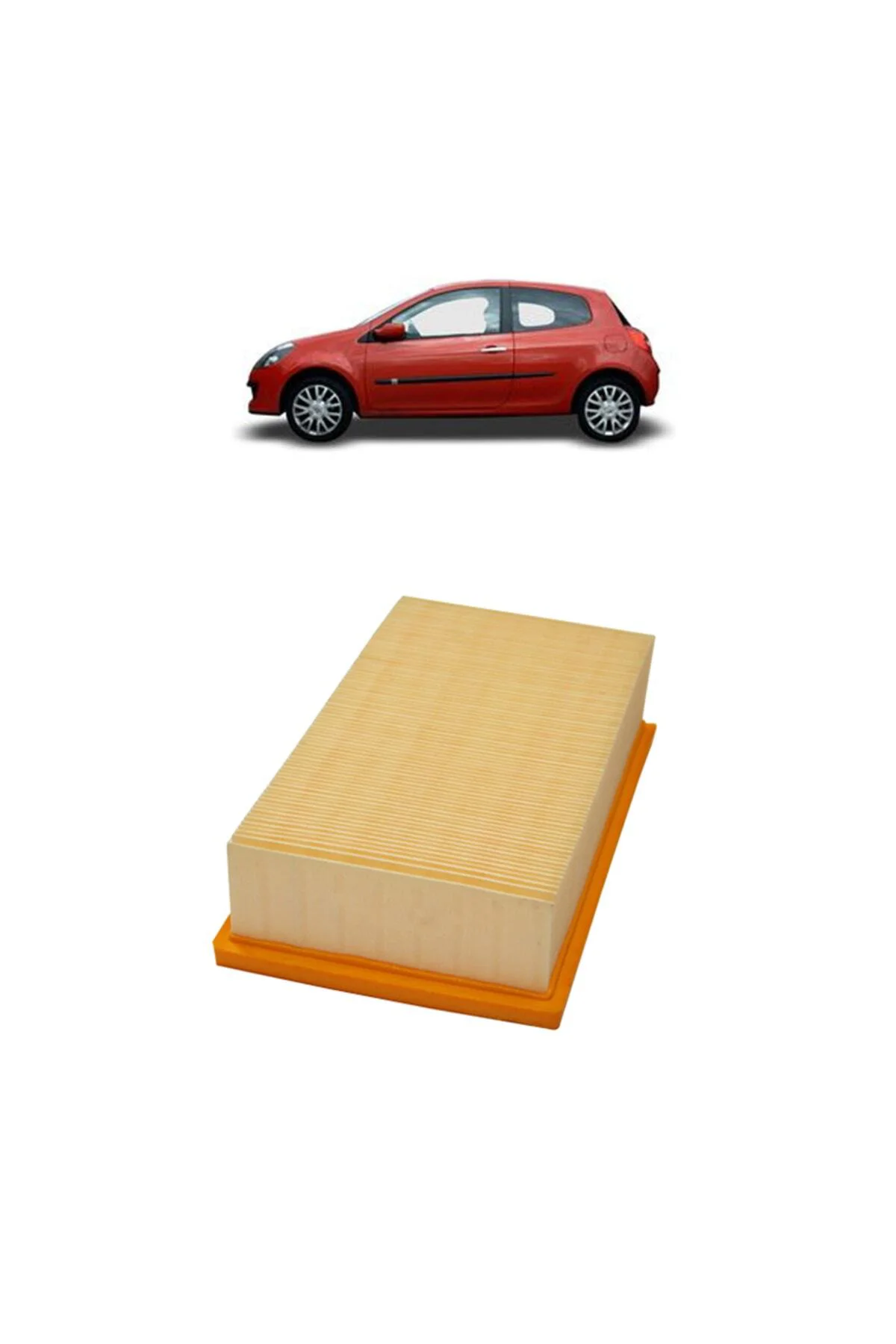 Renault Clio 3 4plus Karbon Filtre Bakım Seti 1.5 Dci Elf Evoluti