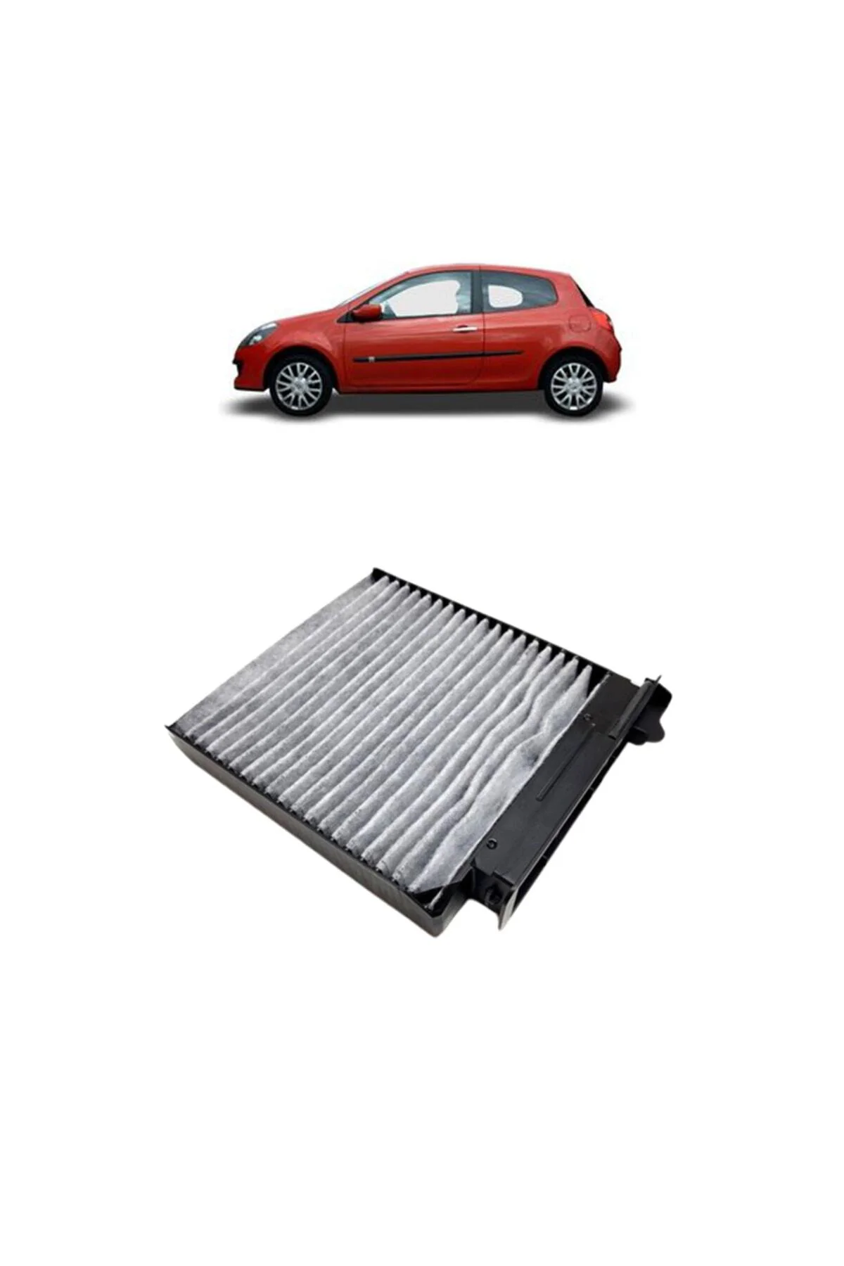 Renault Clio 3 4plus Karbon Filtre Bakım Seti 1.5 Dci Elf Yağlı 2