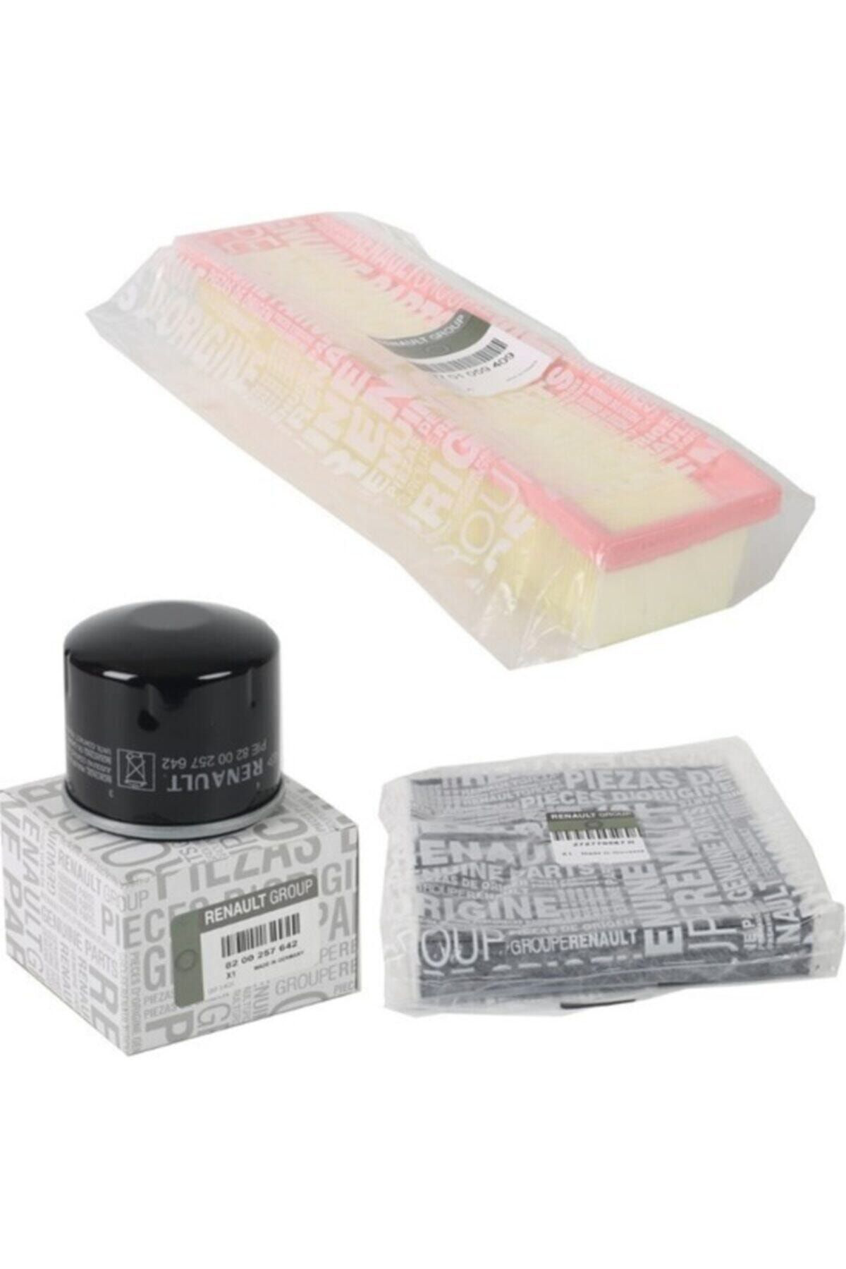 Mais Renault Clio 4 1.2 16V Filtre Bakım Seti Hava Filtresi - Yağ Filt