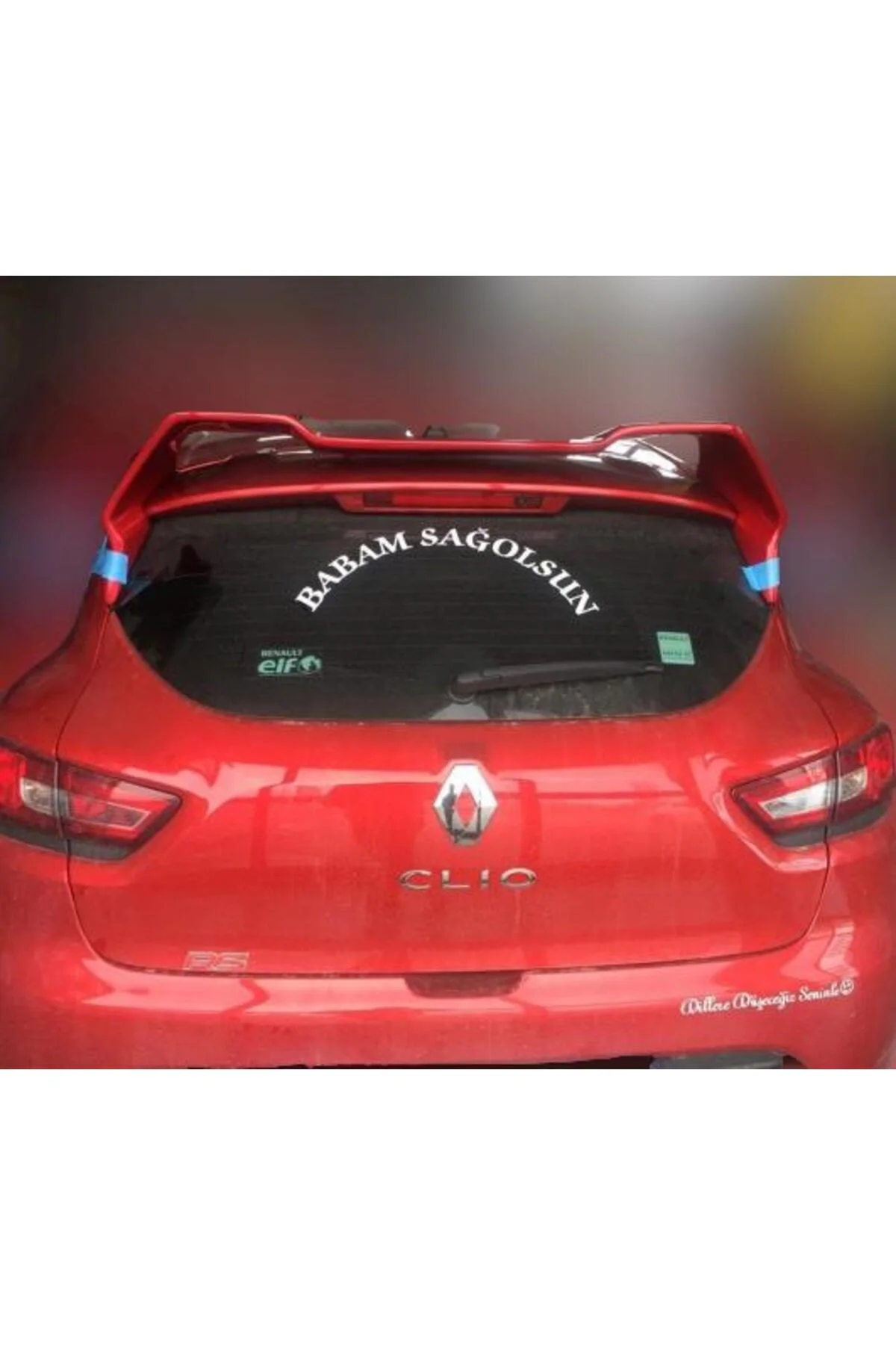 RENAULT CLİO 4 2012-2016 HB ASTARLI MARTI SPOİLER