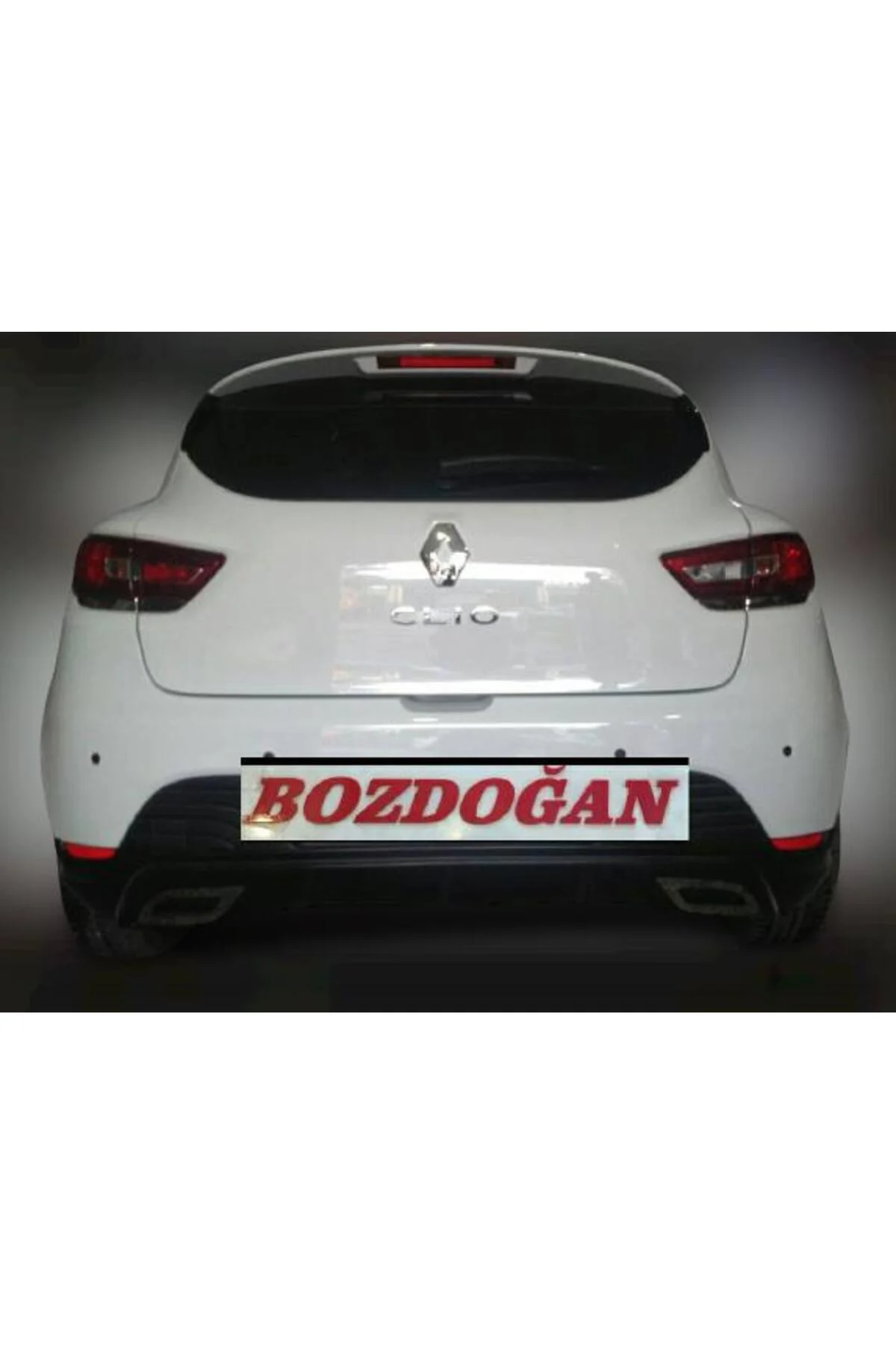 RENAULT CLİO 4 2012-2016 HB ASTARLI X DİFÜZÖRLÜ ARKA KARLIK RENAULT CLİO 4 2012-2016 HB ASTARLI X DİFÜZÖRLÜ ARKA KARLIK